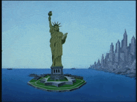 statue of liberty GIF