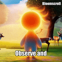 Deer Growth GIF by Bloomscroll