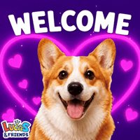 Welcome Back Thank You GIF by Lucas and Friends by RV AppStudios