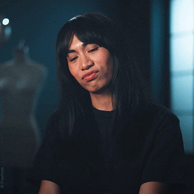 Project Runway Eye Roll GIF by Freeform