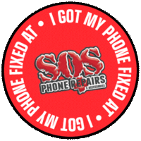 SOSphonerepairs phonerepairsaustralia 1800phones phonerepairs yousmashitwefixit Sticker