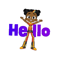 Good Morning Hello Sticker by Super Sema