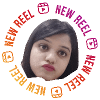 Ayushi Sticker by BORN ON INSTAGRAM