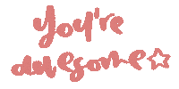 Lettering Love Sticker