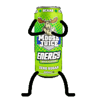 Energy Drink Fitness Sticker by MuscleMooseHQ
