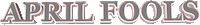 april fools text Sticker