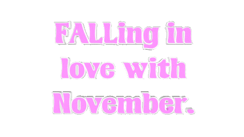 Fall Season Love Sticker by OpticalArtInc.