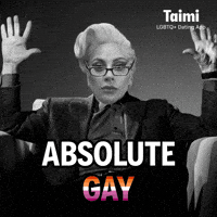 Lady Gaga Gay GIF by Taimi