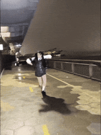 Molly Running GIF