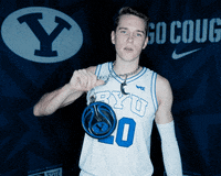 Byu Basketball Sport GIF by BYU Cougars