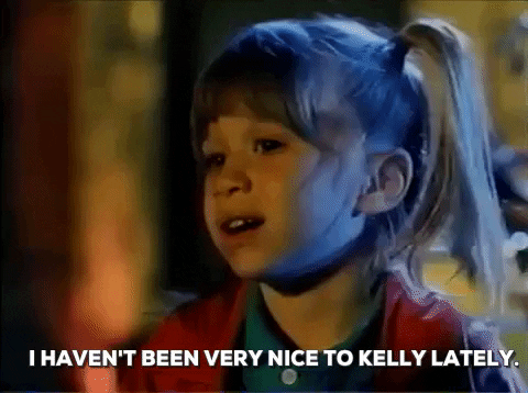 olsen twins i havent been very nice to kelly lately GIF