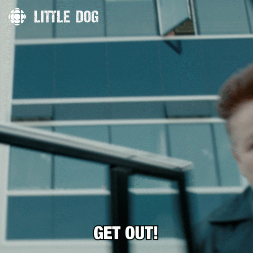 get out GIF by CBC