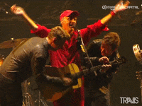 Fran Healy Singing GIF by Travis