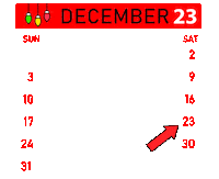 Calendar Diciembre Sticker by United Power Solutions
