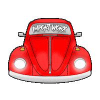 Bug Volkswagen Sticker by ImportWorx