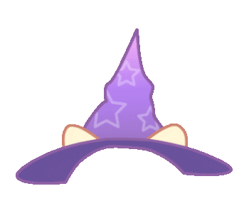 yunibani giphyupload cat halloween magic Sticker