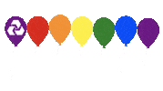 pride balloons Sticker by NatWest