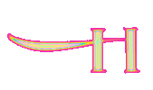 Rainbow Text Sticker