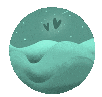 srtasinfonier night sea calm mar Sticker