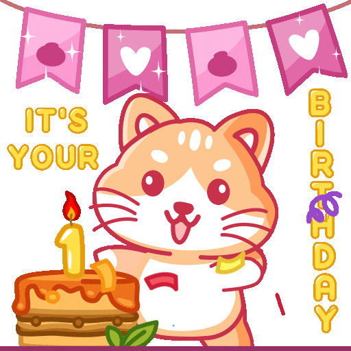 Happy Birthday Love Sticker by JPedicini