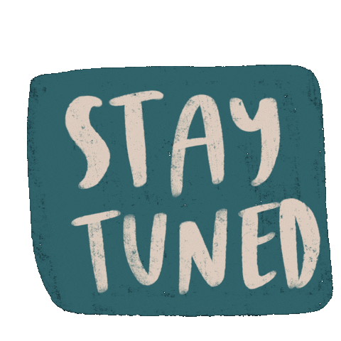 Stay Tuned Sticker