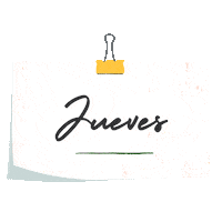 Spanish Thursday Sticker by gabulopez