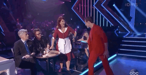 Kate Flannery Dwts GIF by Dancing with the Stars