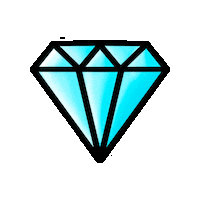 Blue Diamond Sticker