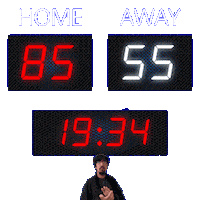 55 Away Sticker