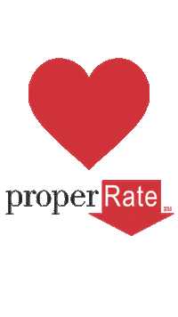 Sticker by Proper Rate Official