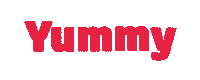 Yummy Sticker by von Mende Marketing