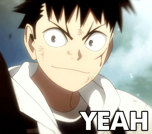 osiriskid giphyupload anime yeah boy GIF