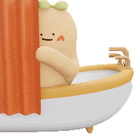 Shower Bathing Sticker by Dax and Family