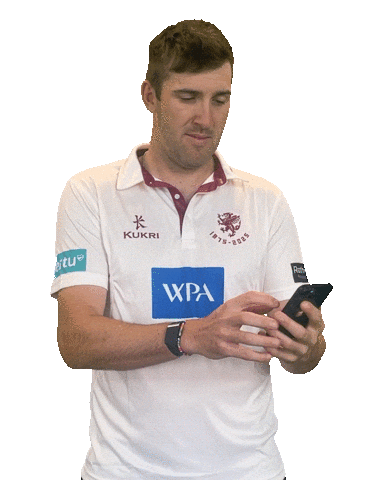 Ball Point Sticker by Somerset County Cricket Club