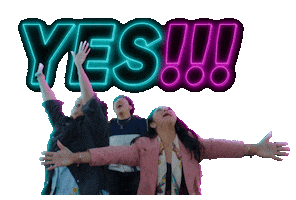 Joy Ride Yes Sticker by Lionsgate