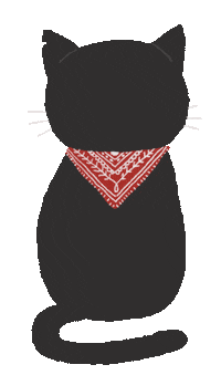 Fat Cat Sticker