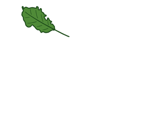 Fall Tree Sticker by Fakulta lesnická a dřevařská ČZU