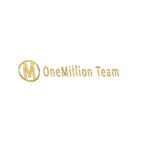 onemillionteam giphygifmaker logo text team Sticker