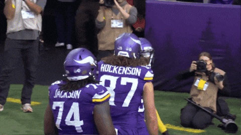 Dance Celebration GIF by Minnesota Vikings
