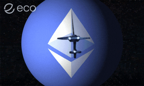 To The Moon Crypto GIF by Eco