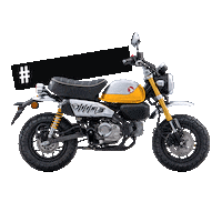 hondamotosiklettr monkey honda motosiklet hondamonkey Sticker