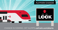 Transit Electrification GIF by Caltrain
