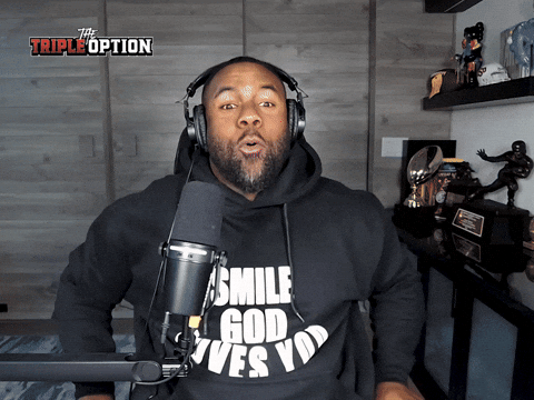 College Football Wow GIF by The Triple Option Podcast