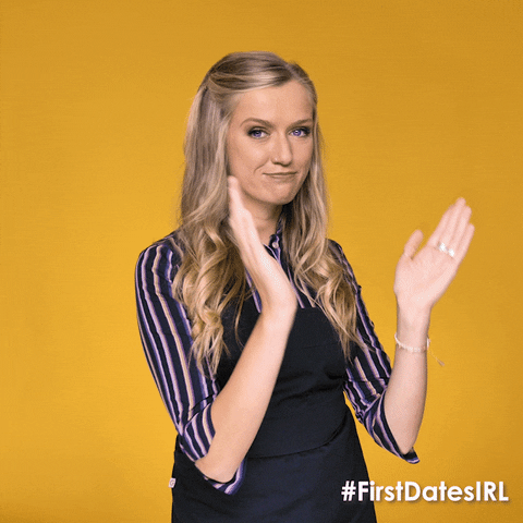 First Dates Slow Clap GIF by COCO Content