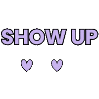 Fitness Show Up Sticker by Queens - Pole. PIlates. Recovery