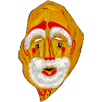 Art Mask Sticker by Wieden+Kennedy Design