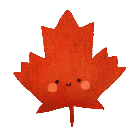 Maple Leaf Canada Sticker