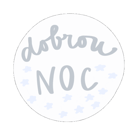 Stars Dobrou Noc Sticker