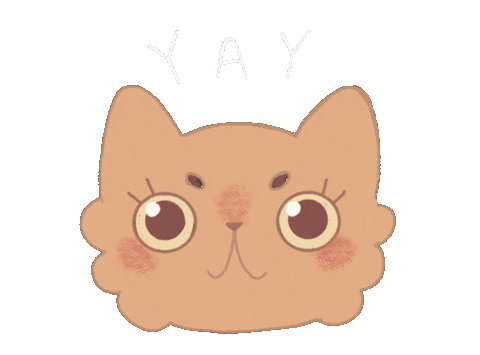 Happy Cat Sticker