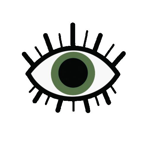 Evil Eye Colors Sticker